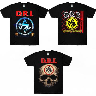 Dri Crossover Dirtiest Rottenest Skull Logo Black Unisex T-Shirt