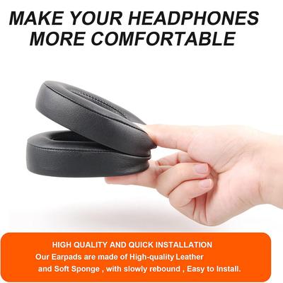 Cojinetes para Auriculares Esponja Almohadillas Cubierta Orejeras Piezas de Reparación Para Jbl Live 500Bt