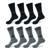 Skohome So Delight Daily Men's Long Dress Socks 8-Pair Set