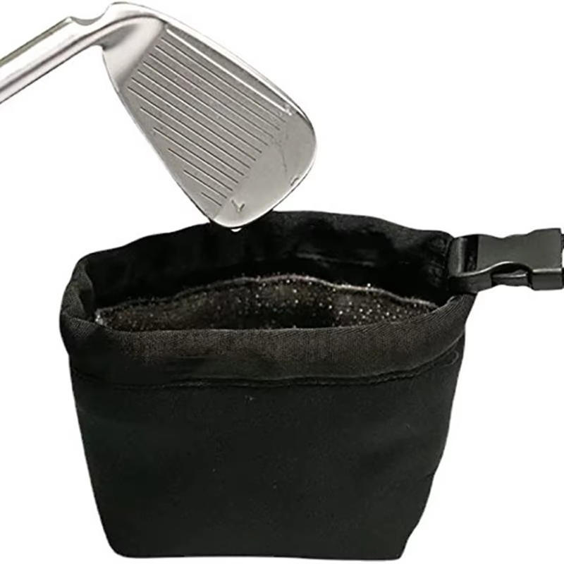 Easy-Clean Golf Scrub Bag Waterproof: Portable and DetachableEnhance Club On-The-Go-Essential Performance Accessory for Golfers