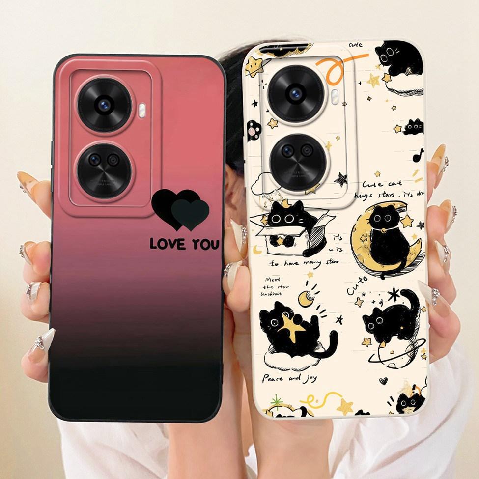 For Huawei Nova 12 SE BNE-LX1 Casing For Huawei Nova 11 SE BON-AL00 Cover Fashion Cartoon Cute Funny Painted Silicone Phone Case