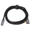 Type C Extension Cord 4K Resolution 10Gbps Good Heat Dissipation Right Angle Type C Extension Cable for Tablets Phone