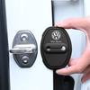 2/4Pcs Silicone Car Door Protective Cover Auto Door Locks Guard Shock Pads for Volkswagen VW R 4 Motion Caddy CC Golf 5 6 7 Bora