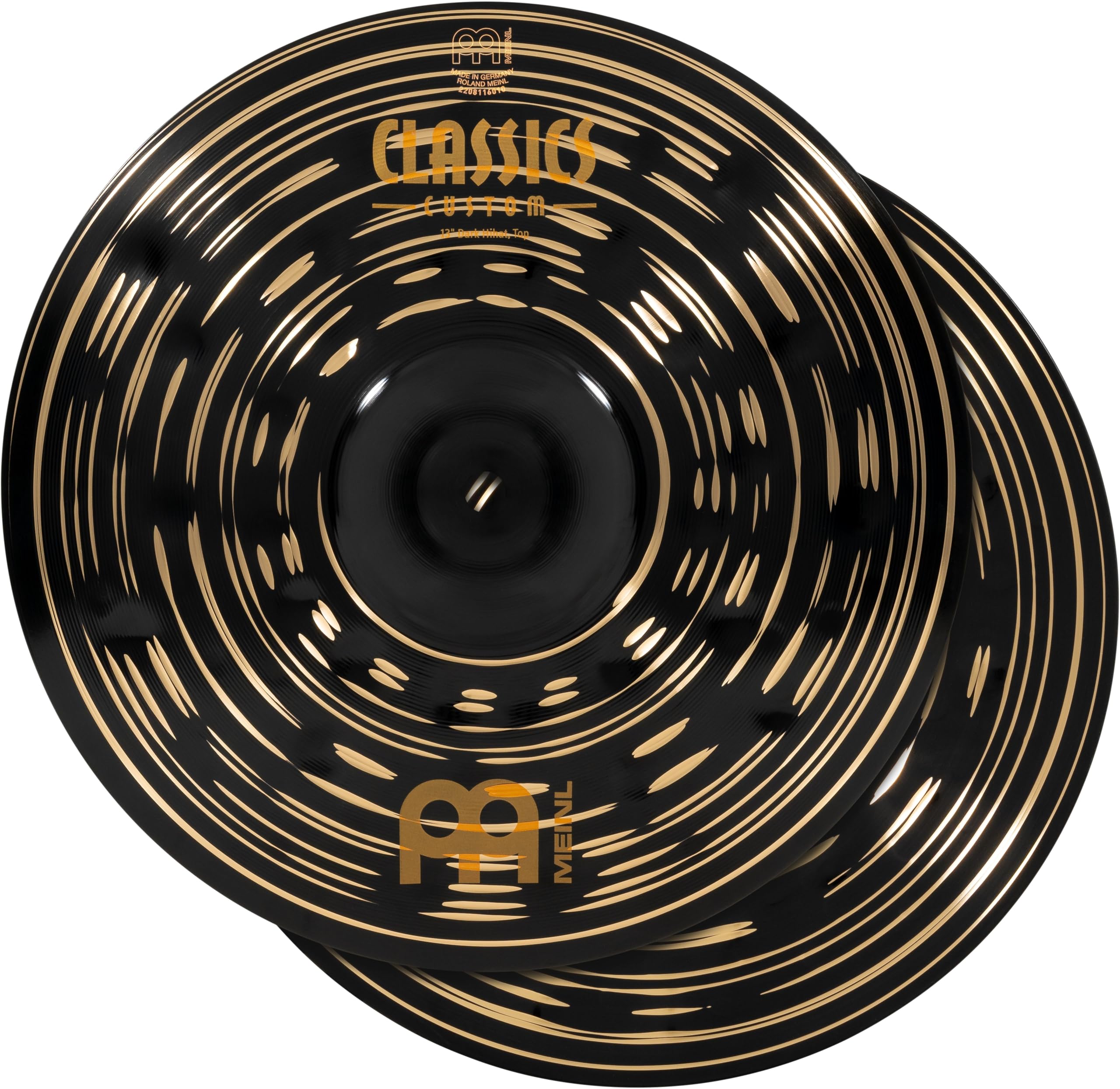

MEINL Cymbals Classics Custom Dark Series Cymbals Dark Hihat CC13DAH Hi-hat 13 []