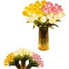 Romantic Glowing Tulip Night Light Bouquet - Mixed Colors