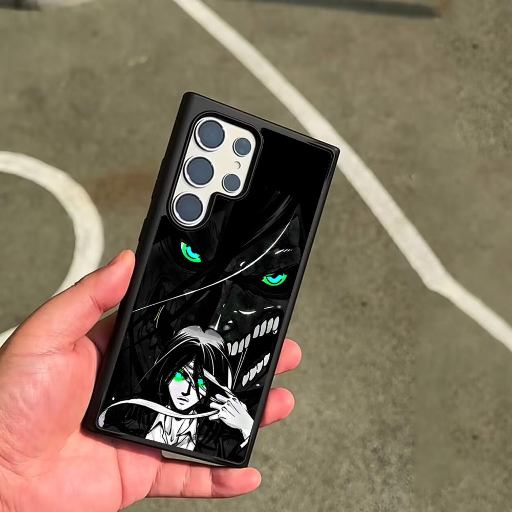 Attack On Titan Allen Clear Phone Case For SAMSUNG Galaxy S26 S25 S24 S23 S22 S21 S20 FE Plus Ultra Cover
