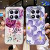 Phone Case For Xiaomi Redmi Note 15 Pro 5G 15C 15 Cover Silicone Transparent Clear Rose Flower Oil Painting Daisy Redmi Note15