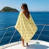 Cream Dots Quick Drying Bath Towel Microfiber Beach Towel - Light Weight Swimming Camping  Yoga Beach Out