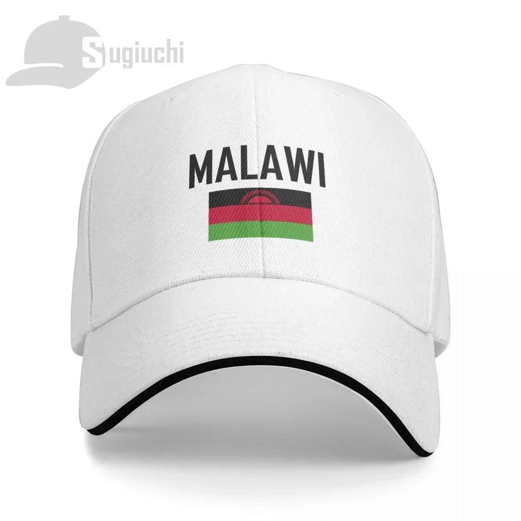MALAWI Flag With Letter Baseball Cap Unisex Women Summer Unisex Hip Hop Caps Cotton Snapback Golf Hat Fishing Caps