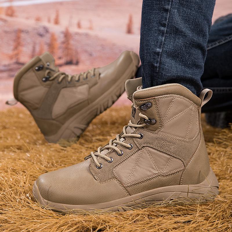 

2025 K689 new outdoor field training battlefield training hiking boots 39--47 yards winter 47 пісочний