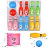 Colorful Bowling 10 Bottles + 2 Color Balls Parent-child Interactive Toys