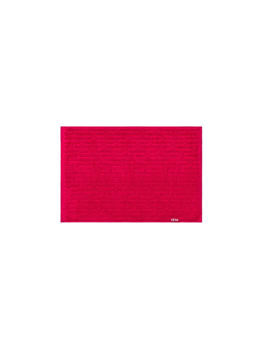 Коврик для ванной TETO Signature Red 40x60 Teto Signature Red Bath Mat 40x60