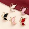 European & American Light Luxury Diamond-Encrusted Butterfly Brooch: Elegant, Fashionable, Versatile Clothing Accessory