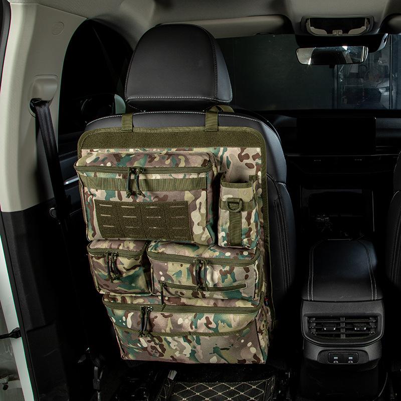 Car Multifunctional Luggage Organizer and Storage Bag, Hanging Rear Seat Bag for Car Rear Seats,Tactical Storage Bag