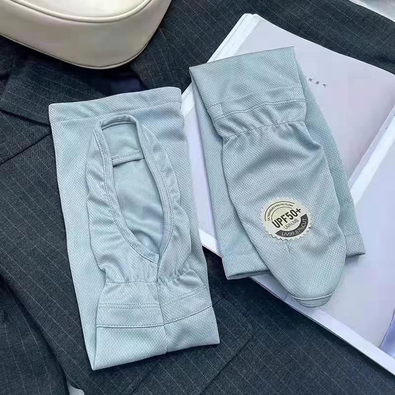 1 Pair Anti-sunburn Sleeve Summer Uv Solar Arm Sleeves Women's Driving Sun Protection Long Sleeve Anti-UV Cycling Sleeves Loose