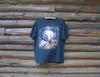 Vintage Born Wild American Biker Eagle Panhead Alley 90s Black Single Stitch T-Shirt Adult Size Large