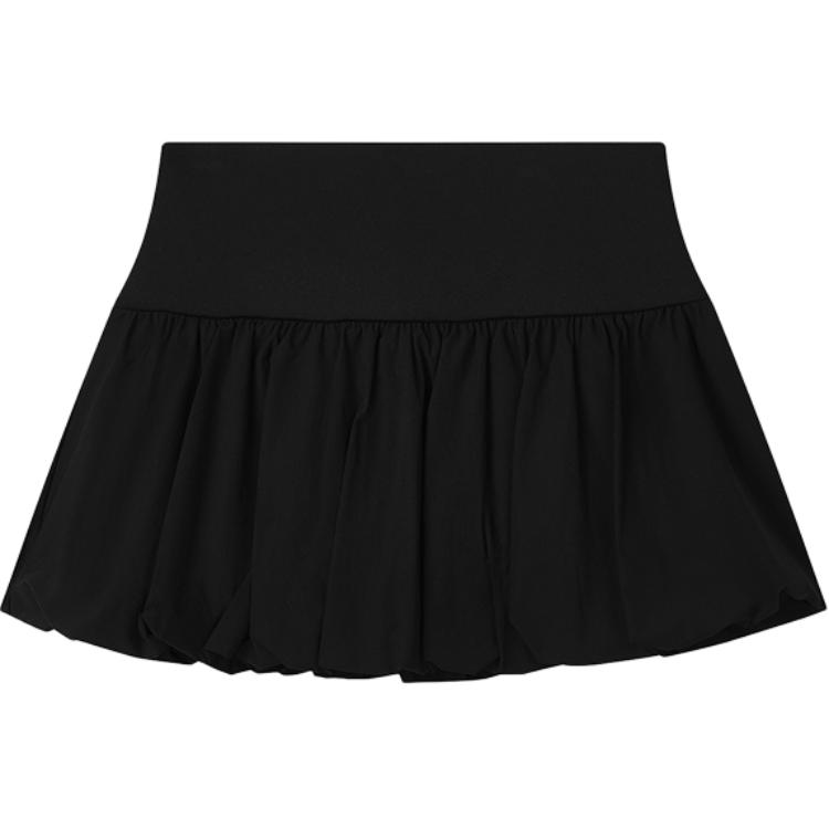 

New FILA ORIGINALE Casual Short Skirts Women s Jet Black F51W529304F-BK 165/66A/M