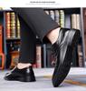 2025 Autumn British Style Genuine Leather Men's Three-Eyelet Business Formal Shoes