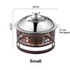 Hotel Dry Pots Solid fuel Stainless steel pot pots and pans Cookware Cooking pot Alcohol heater Commercial small hot pots