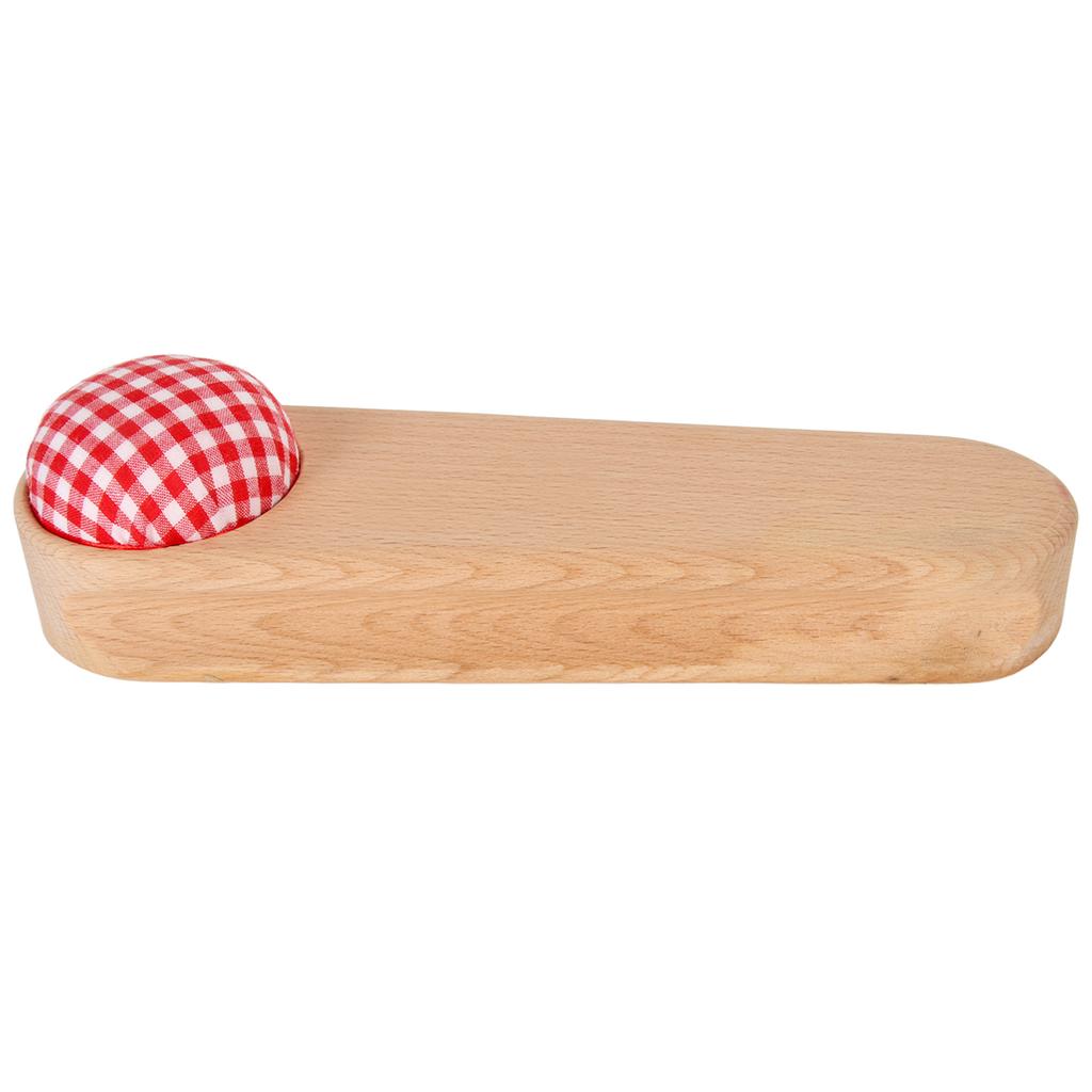 Quilters Clapper Pin Cushion Design Smoothing Wood Easy Operation Hardwood Tailor Clapper for