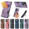 For Huawei Honor 600 Smart Leather Magnetic Wallet Card Slot Ring Holder Case For Honor X7E Plus Shockproof Stand Cover Bumper