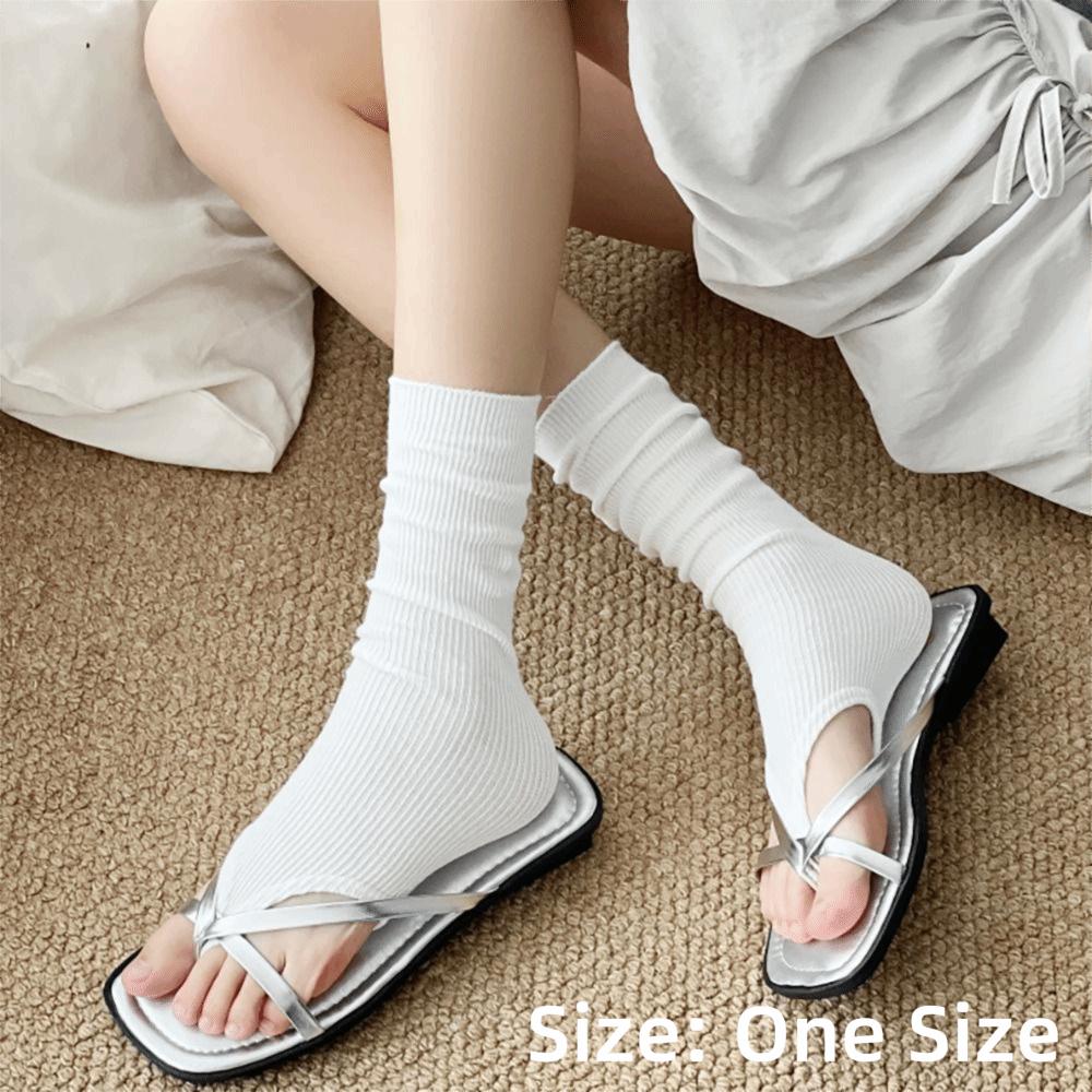 Mode Katoen Ballet Stijl Sokken Open Teen Ballet Stijl Dunne Sokken Dunne Stampen Open Teen Sokken Lente