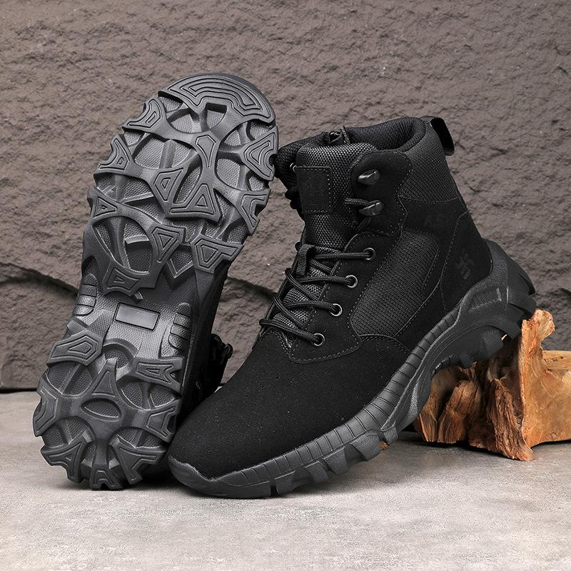 Neue High-Top-Wüstenstiefel Taktische Stiefel Offroad-Verschleißfeste Wanderschuhe Herren Übergröße Outdoor-Sportschuhe