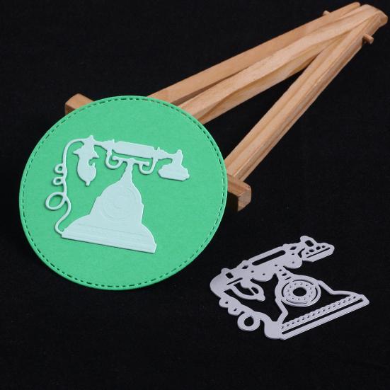 Ștanță de Tăiere Embosare Formă Telefon Șablon Artizanal DIY Matriță Scrapbook Decor
