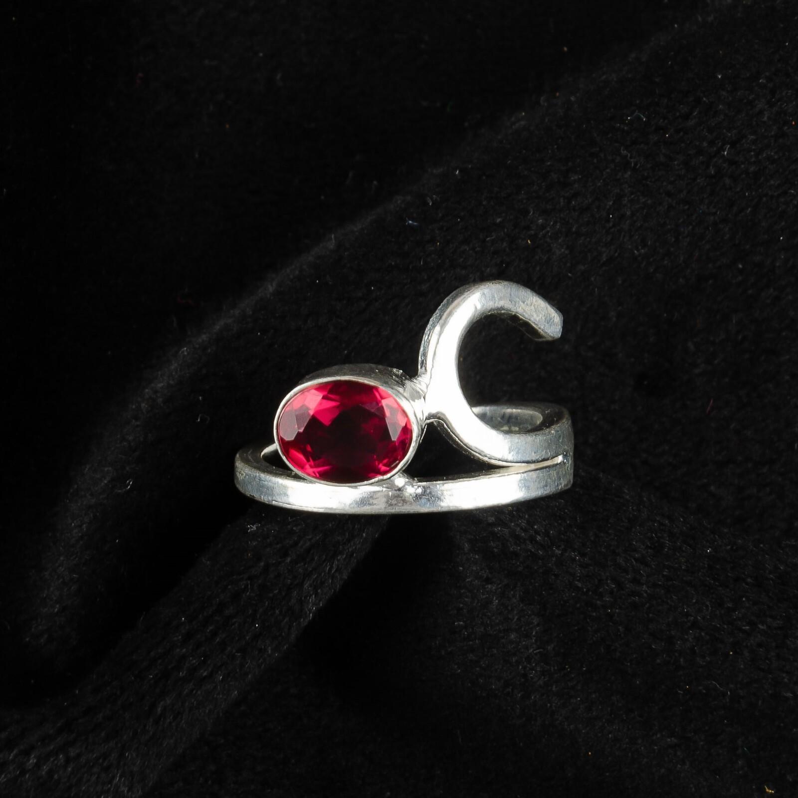 

Pink Rubellite Gemstone 925 Sterling Silver Jewelry Handmade Ring Gift For Mom RR-27-8 13