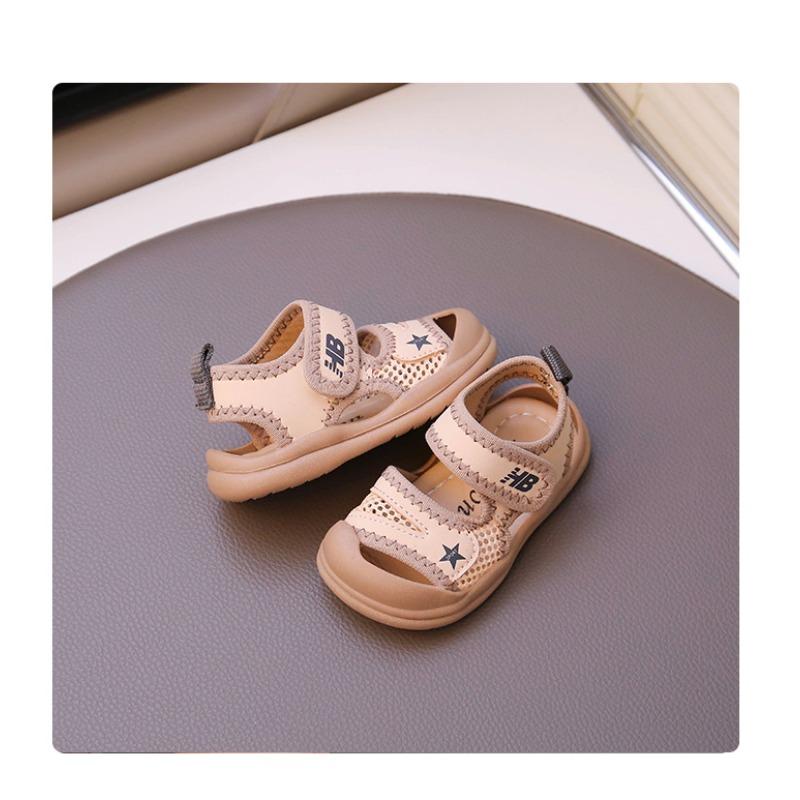 Baby sandals breathable 1-2 1-3 years old summer foot-wrapped toddler shoes infant children shoes girls and boys beach shoes