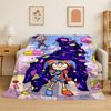 Cartoon Amizing Digtal Circus Pomni Soft Flannel Throw Blanket,Cozy Blanket for Bed,Couch,Sofa,Bedroom,Living Room,Picnic Kid