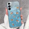 Casing For Samsung A16 A17 A15 A14 A13 A12 A10 A26 A25 A24 A23 A22 Phone Cover Cute Penguin Pattern Transparent Silicone Shell For Samsung Bumper Case