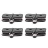 4 Pairs Resin Semi Metal Bicycle Disc Brake Pads Bike Brake Parts Brake Pad Set