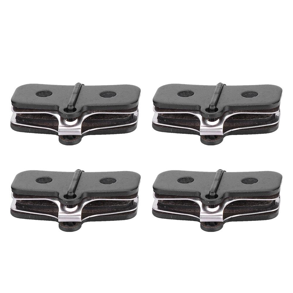 4 Pairs Resin Semi Metal Bicycle Disc Brake Pads Bike Brake Parts Brake Pad Set