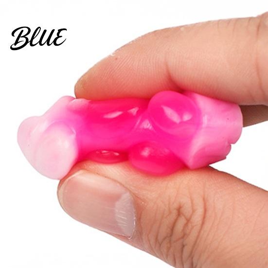 Cat Paw Sensory Toy Mini Squeeze Stress Relief Gradient Color Kitten Photo Prop Ball Soft Animal Claw Pinch Fidget