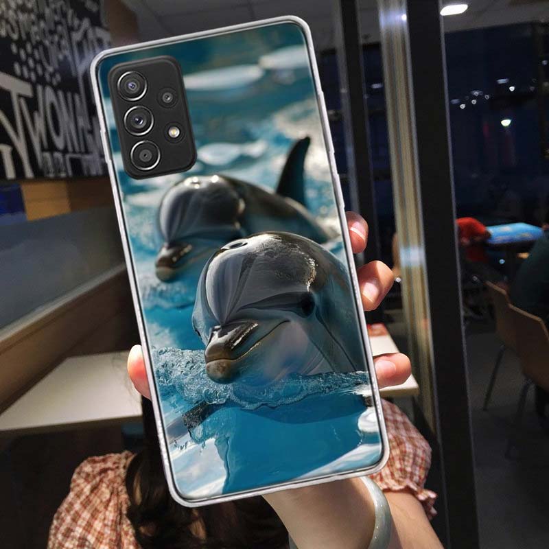 

Почему дельфины выпрыгивают Чехол для телефона для Samsung A54 A57 A37 A17 A14 A15 A12 A24 A34 A55 A35 A25 A52S A07 A05S A04S A22 A32 A72 Gal Samsung A05S