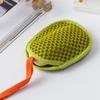 2-in-1 Bade-Luffa-Handschuh Doppelseitig Zum Entfernen von abgestorbenen Hautschüppchen und Schmutz Badehandschuh Duschlappen Schäumnetz Seifensäckchen Kann Seife hineinlegen