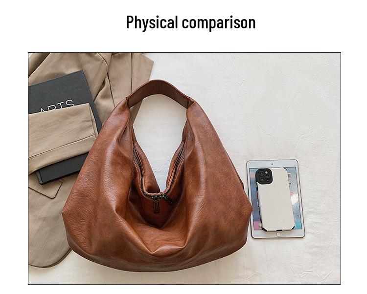Elegant Women's Luxury Tote - Large Capacity European American Underarm Shoulder Bag