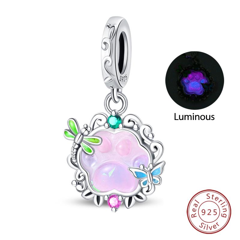 Fashion Copper Vacation Surfing Cats Cute Pink Rabbit Animal Charms Pendants Fit Qikaola Bracelets Fine Diy Jewelry