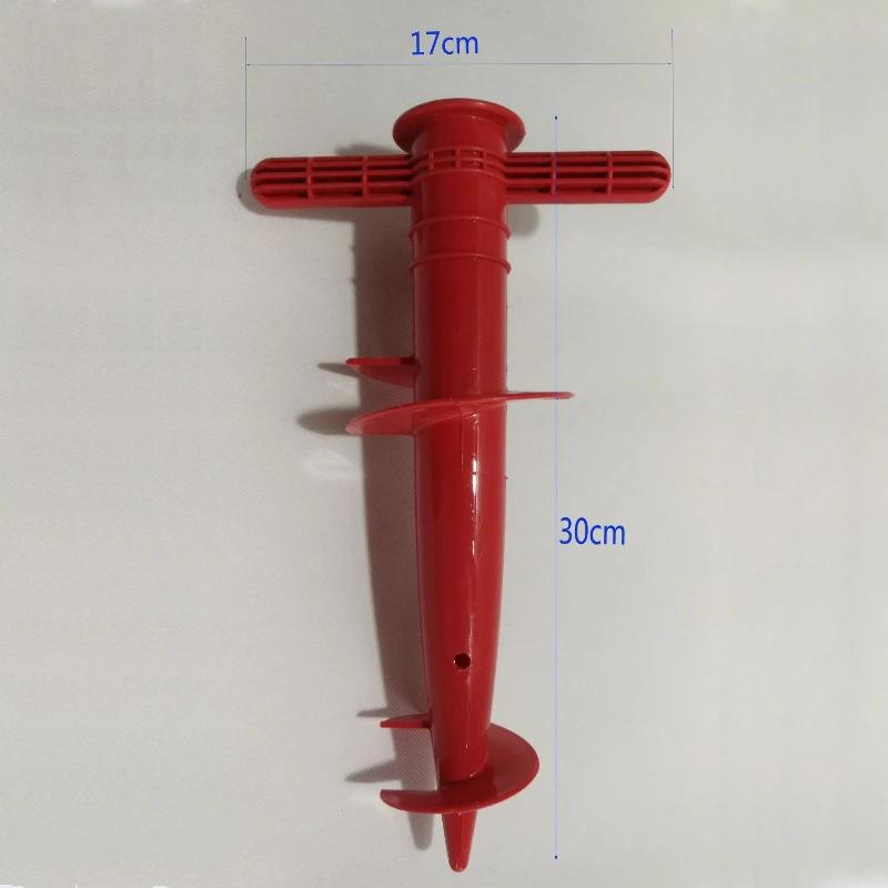 1PC Umbrella Base Adjustable Plastic Sun Beach Patio Sand Ground Fixing Tools Anchor Stand Spike Auger Keep Holder Garden Access