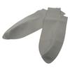 1 Pair Front Door Panel Armrest Cover Microfiber Leather Car Interior Accessories Replacement for CRV 2007‑2011