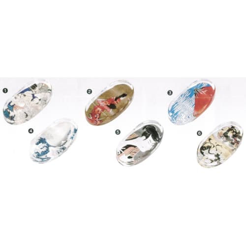 Ishida Chopstick Rest, Beautiful Woman Looking Back, 68144