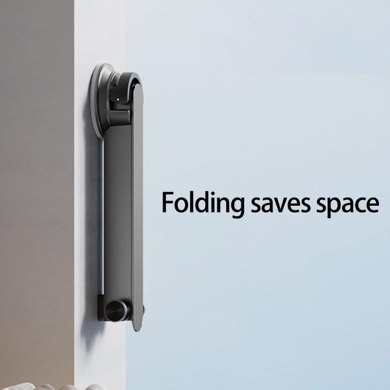 Space Saving Expandable Garment Rack With Practical Aluminum Frame Removable Adhesive Hook For Apartments Dorms