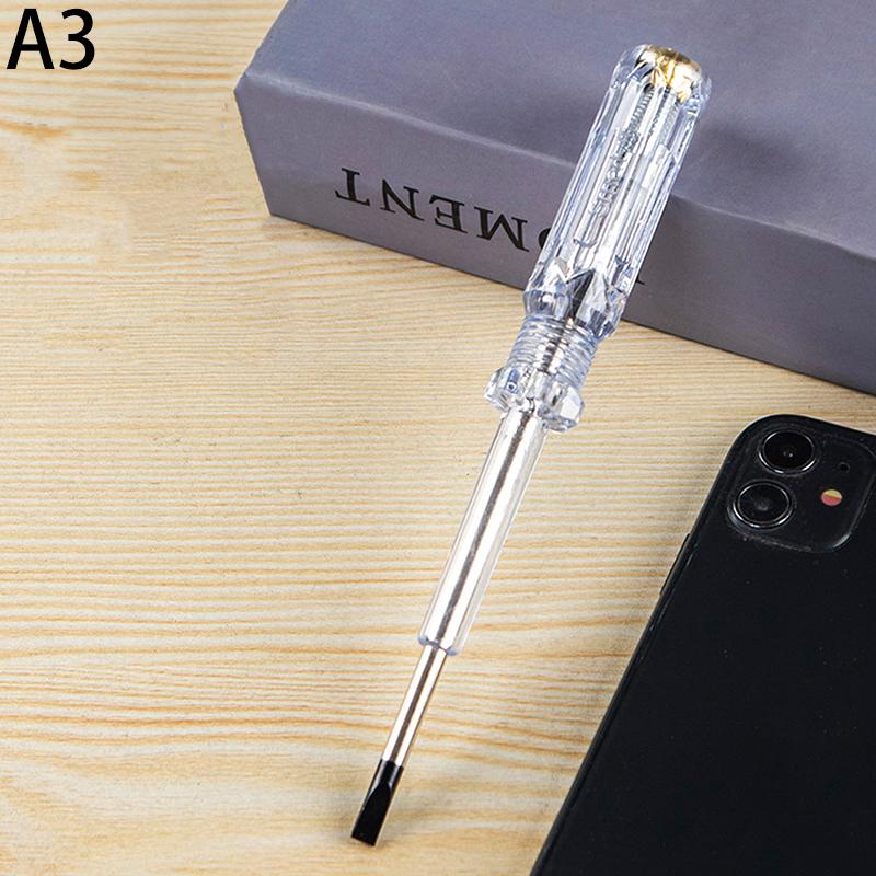 AC/DC 100-500V Voltage Detector Tester Screwdriver Pen Non-contact Test Pencil Voltmeter Power Detector Electrical Indicator