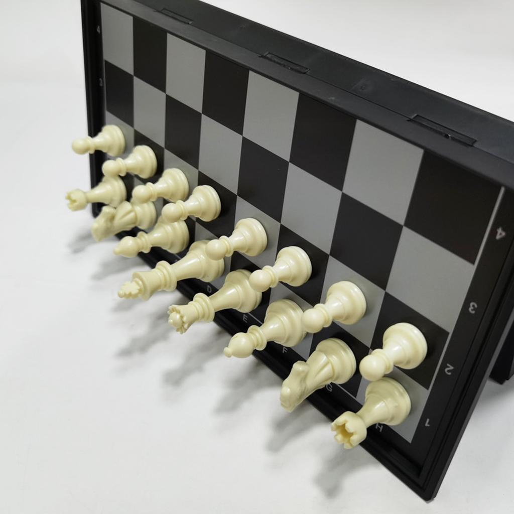 Jeu d'échecs portable plateau magnétique pliable jeux de société divertissement cadeau éducatif pour enfants étudiants adultes famille maison école voyage