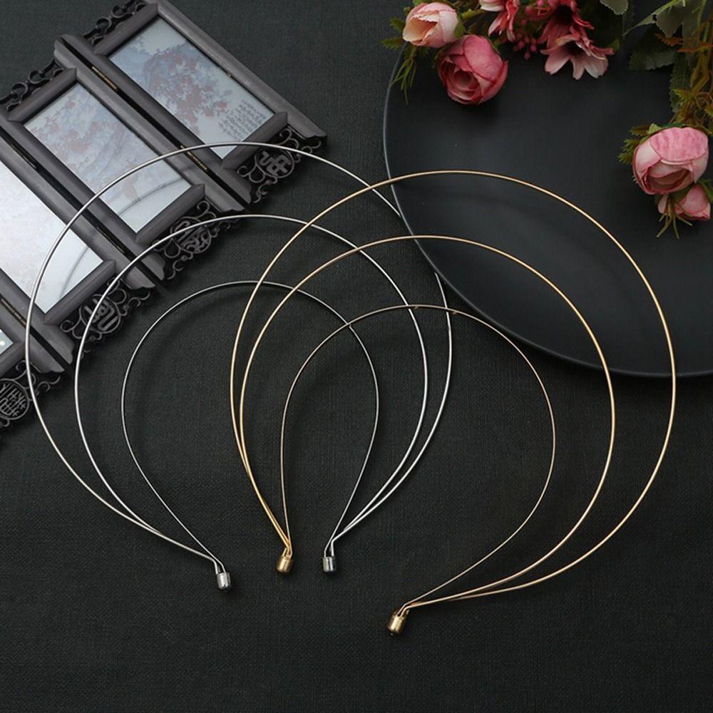 Braut Hochzeit Stirnband Göttin Haarband Halo Haarkrone Koreanischer Haarreif Dünnes Damen DIY Stirnband