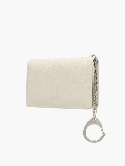 Portfel na karty brelok NDOD (kość słoniowa)
