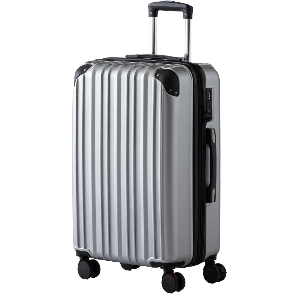 Carry Case with Gusset S Large TSA 33500009 [Tansu Gen] Function, Lightweight, Durable, Carry-on, Size, RENEW, Capacity, 40L, 1-3 Nights, Lock,