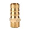 Brass Hose Barb Fittings Adapter Connector High Strength Rustproof Corrosion Resistant Hose Barb Male Fittings Accessories