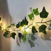 2M 20LED Leaves Ivy Leaf Garland Fairy String Lights Party Garden Decor Lamp Home Party Decor
